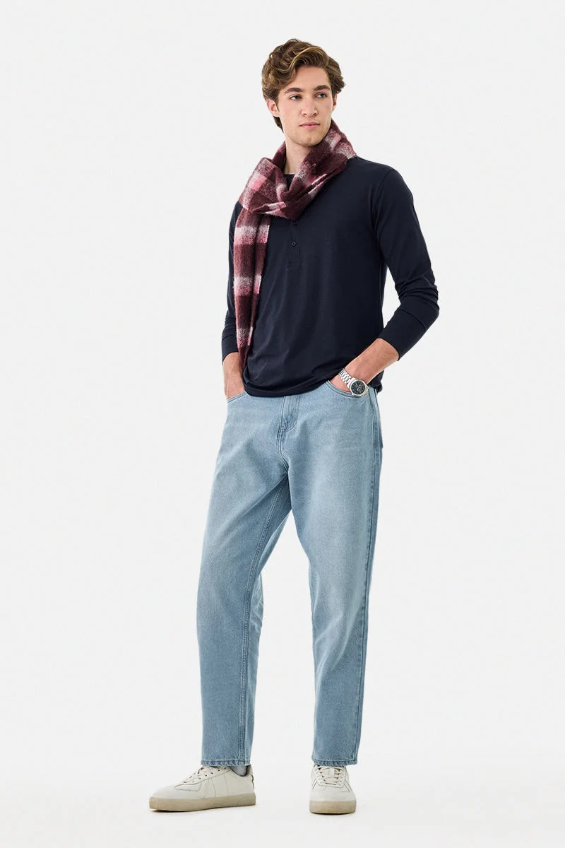 سنيتش Washed Baggy Jeans